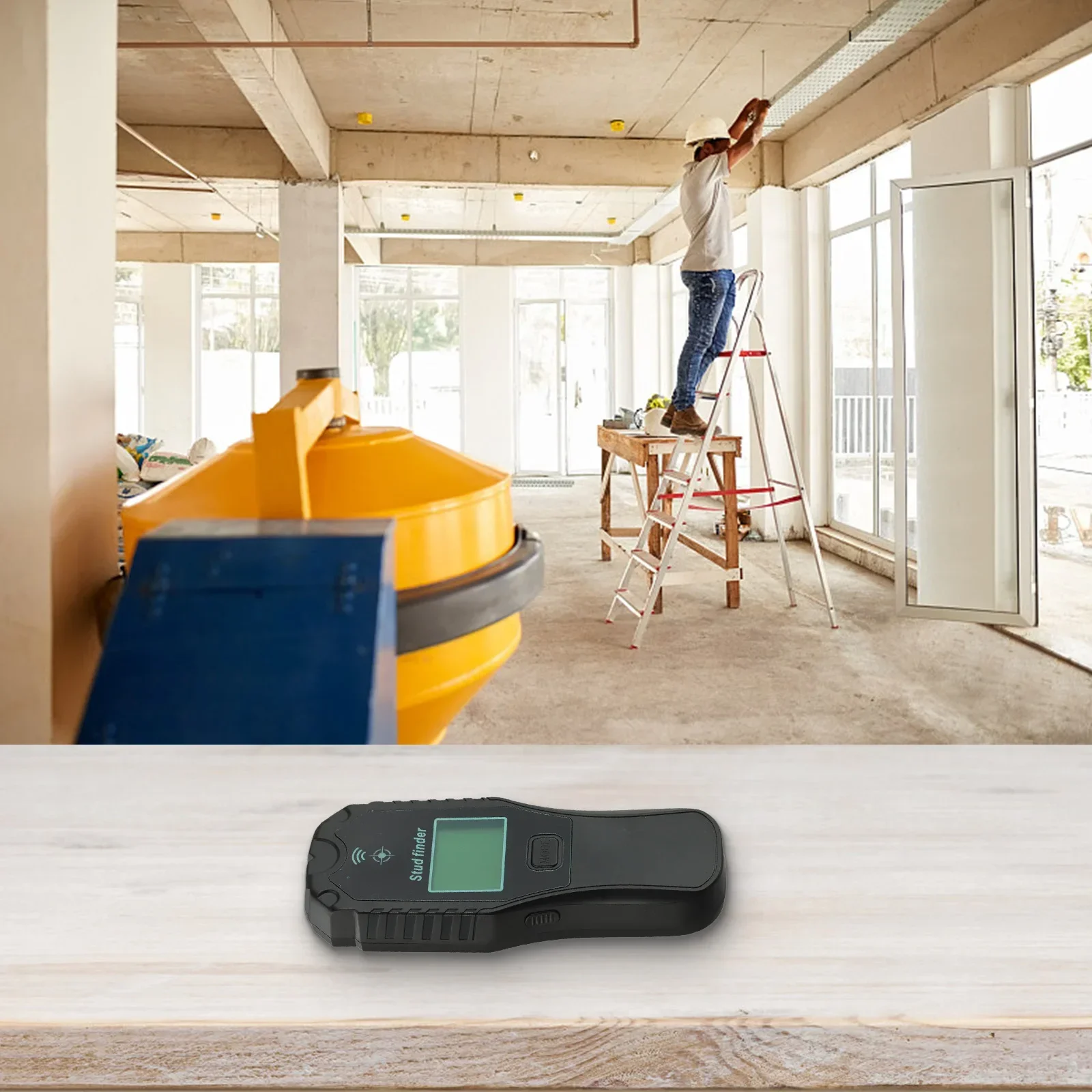 Metal Locator Multi-function Detector Home Improvement 18.5*7.9*2.25CM Battery Operated Deep Detection Capability