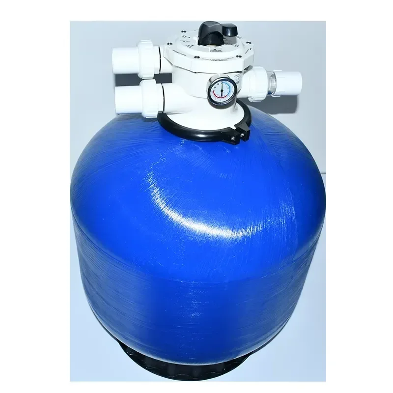 Swimming Equipment Fiberglass Sand Filter Swimming Pool Filter Pump with Top Mount Filter for Swimming Pool