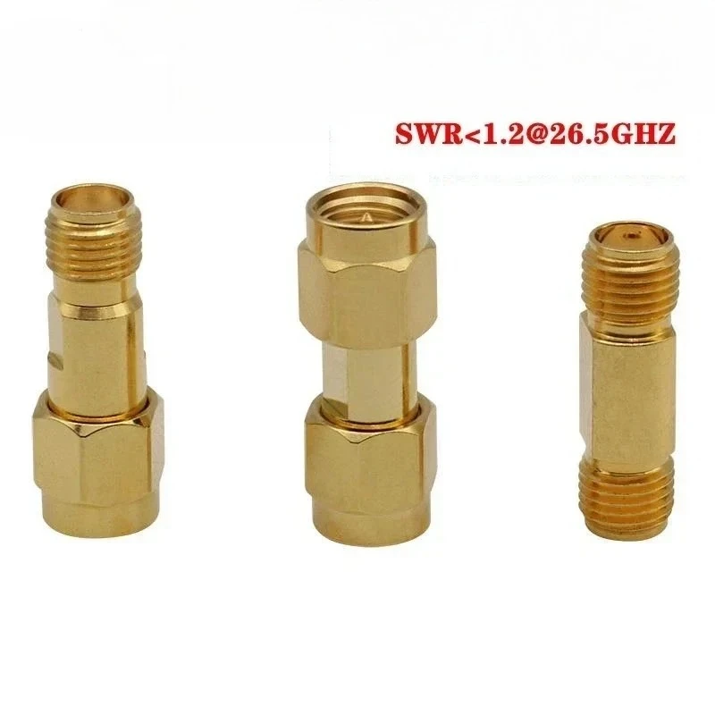 

SMA adapter 26GHZ pure copper SMA-JJ-JK-KK male to female test head high frequency head
