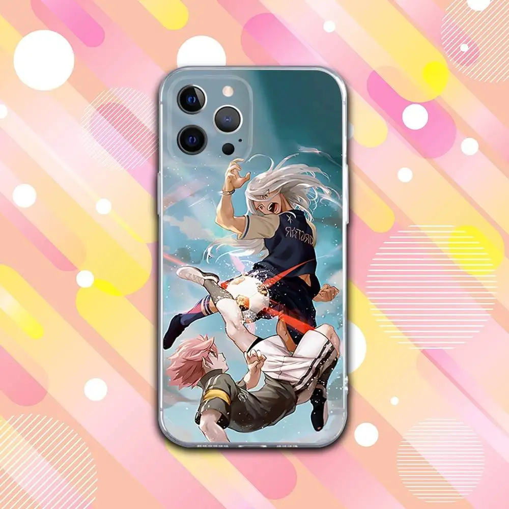 Aniem I-Inazumas E-Eleven Phone Case For iPhone 17,16,15,14,13,12,11 Pro,Max,Plus,X,XS,XR,SE4,E Mini Transparent Soft Cover