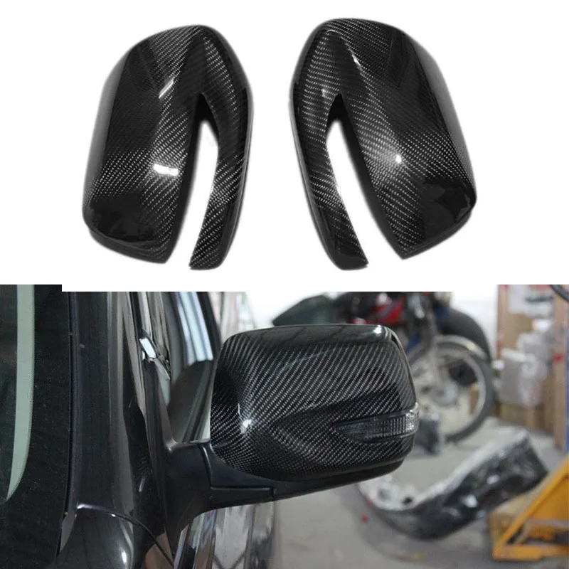 

Side Mirror Caps Shell Add On Style Real Carbon Fiber Car Rearview Mirror Covers For Subaru Legacy 2010-2012