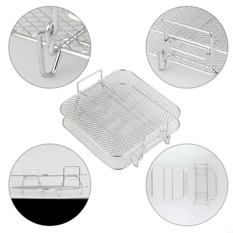 U1JE 7,87 -дюймовый квадратный воздушный фритюр