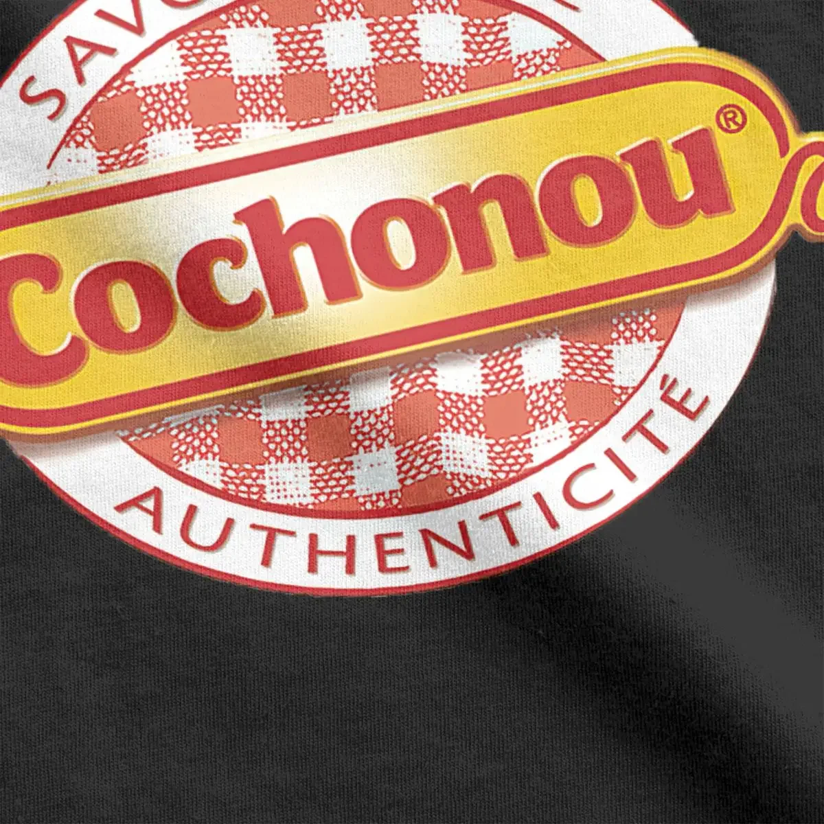 Men Women Cochonou T Shirts Red Plaid Style 100% Cotton Clothing Fashion Short Sleeve Crew Neck Tee Shirt Gift Idea T-Shirt