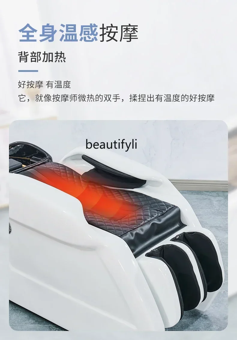 

yj21 nuovoLettino per shampoo per massaggio elettrico automatico intelligente Negozio di barbiere di fascia alta Letto per lavag