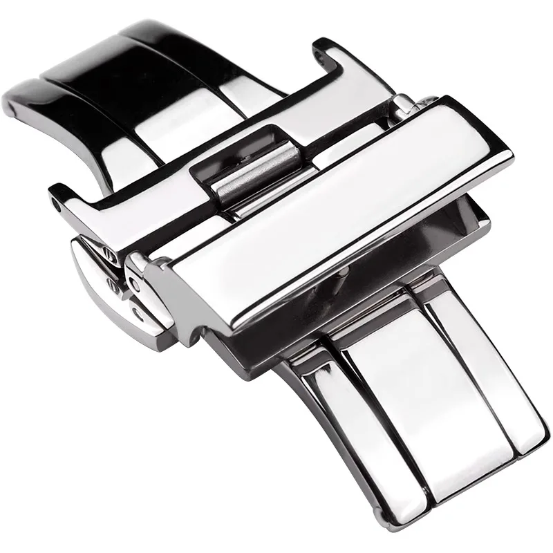 18mm 20mm borboleta fivela acessório para armani fivela de couro náilon pulseira de borracha de silicone ar1647 1648 0387 5890 fivela de relógio