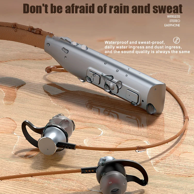 Fone Bluetooth Earphones Magnetic Headphones Sports Wireless Hanging Neck Earphones with Microphone Wireless bluetooth Headset