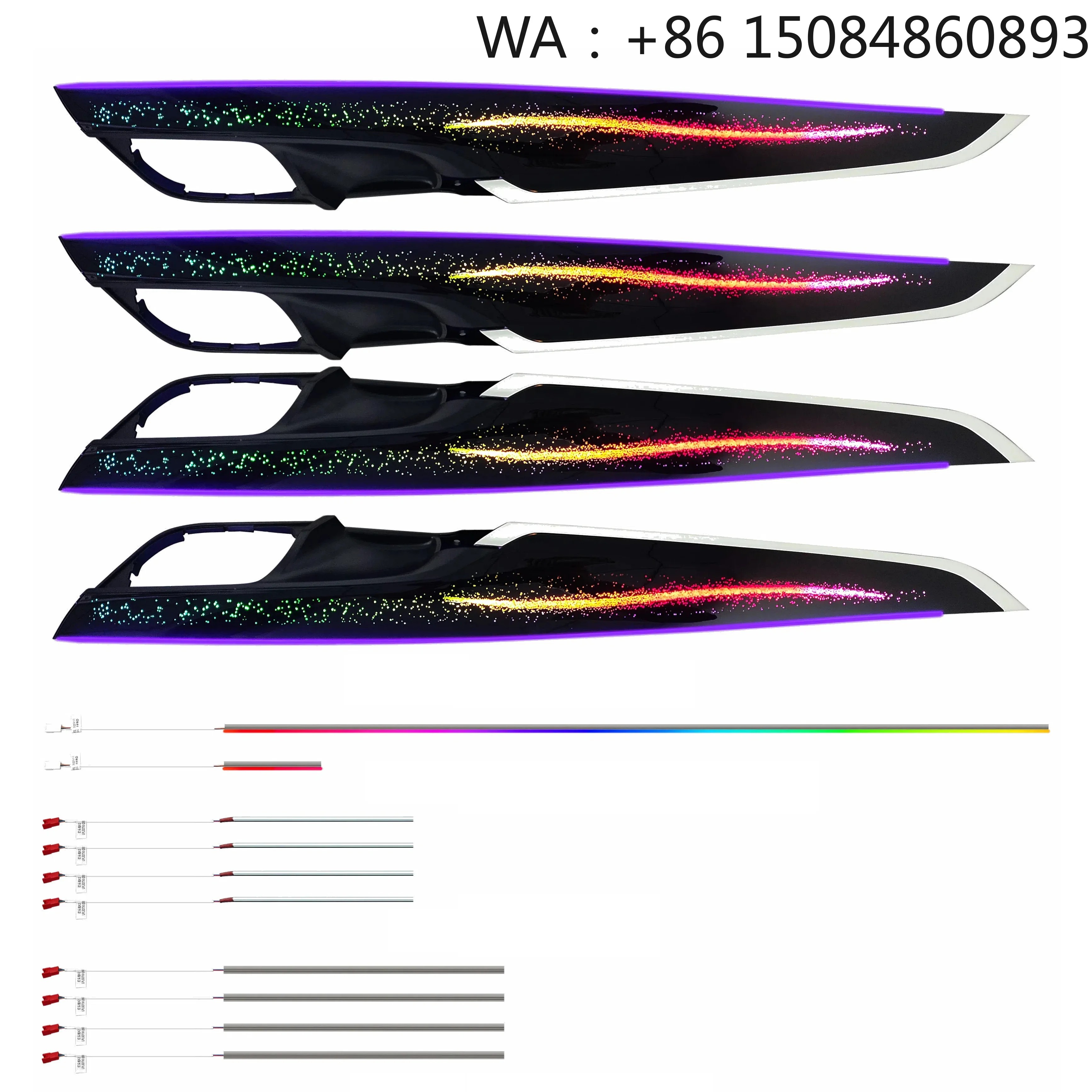 High Brightness Symphony Ambient Light Dynamic Interior Atmosphere Lamp Modified Parts for 2014 2018 X5 F15 2015 2019 X6 F16