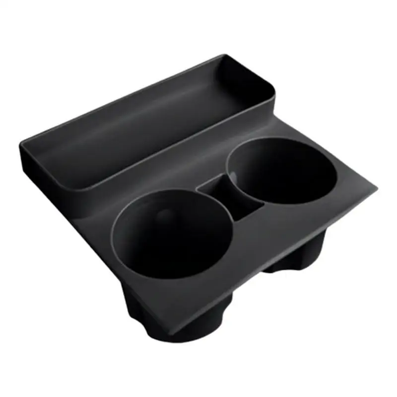 Car Cup Holder For Tesla Model 3 /Y Silicone Center Armrest Drinking Bottle Coasters Non Slip Cup Holder For Tesla Interior