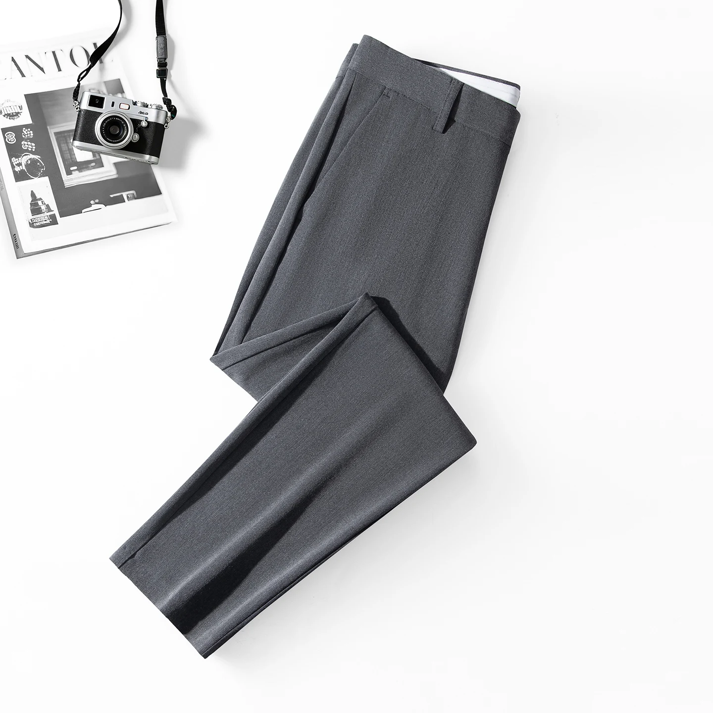High Quality Luxury Autumn Winter Men's Pants Men Suit Work Office Formal Banquet Business Korea Thick Long Trousers Male Brand - Image 5