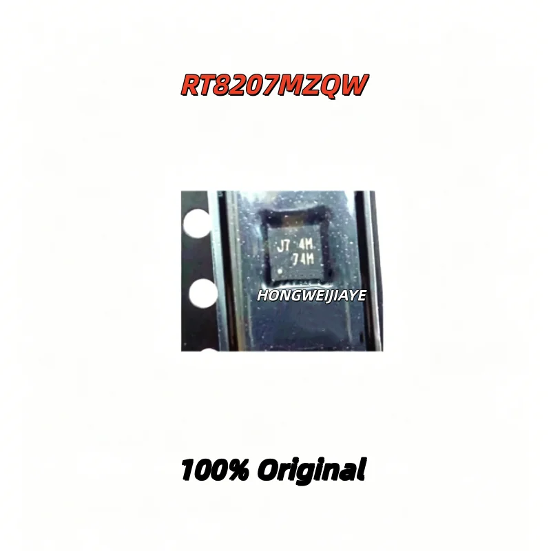 5PCS 100% New RT8207MZQW  J7=FD J7= RT8568AGQW 40= WQFN-20  Brand New Original Chips ic