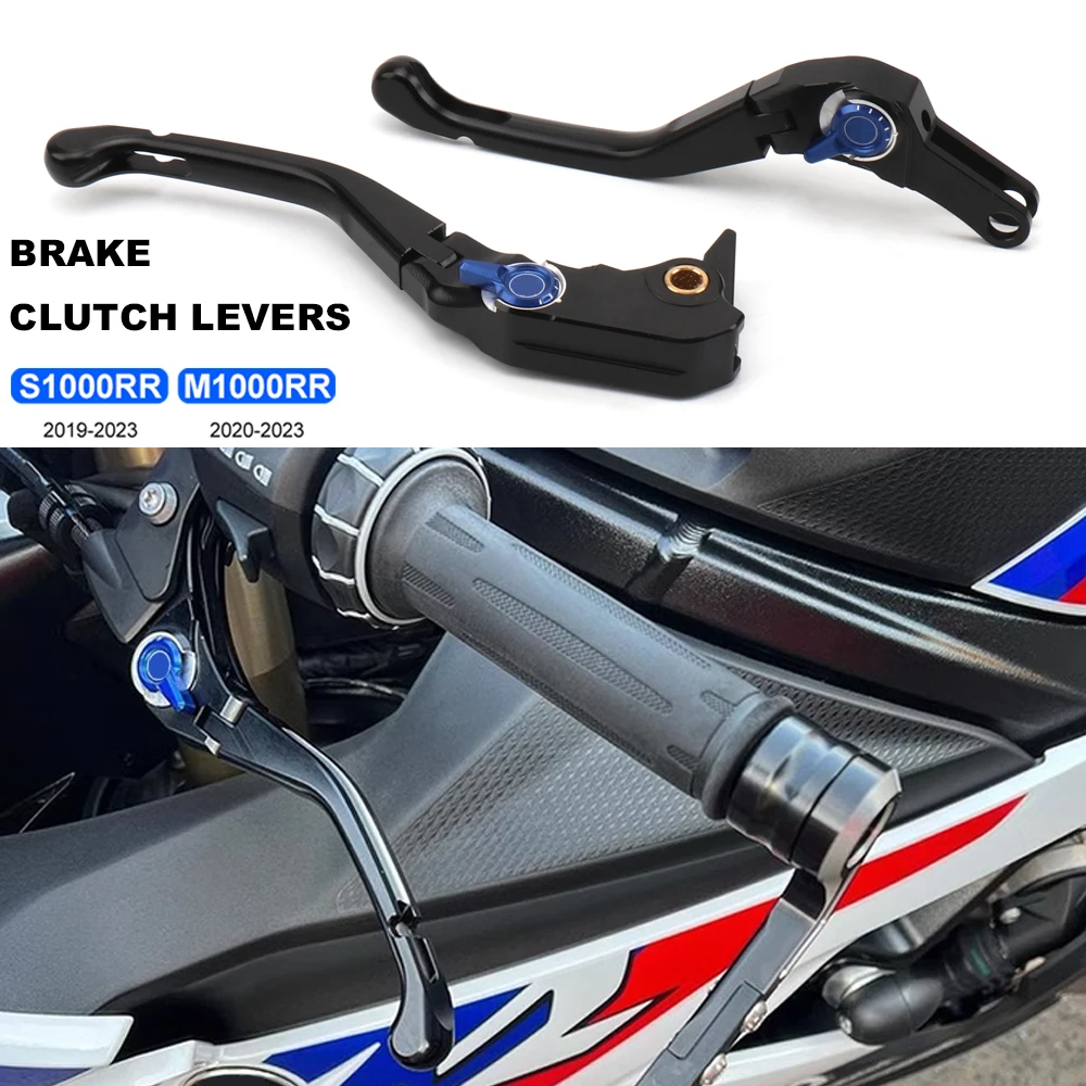 Motorcycle Accessories Foldable Handlebar Grips Brake Levers For BMW M1000RR S1000RR 2020 2021 2022 2023 S 1000 RR Clutch Lever