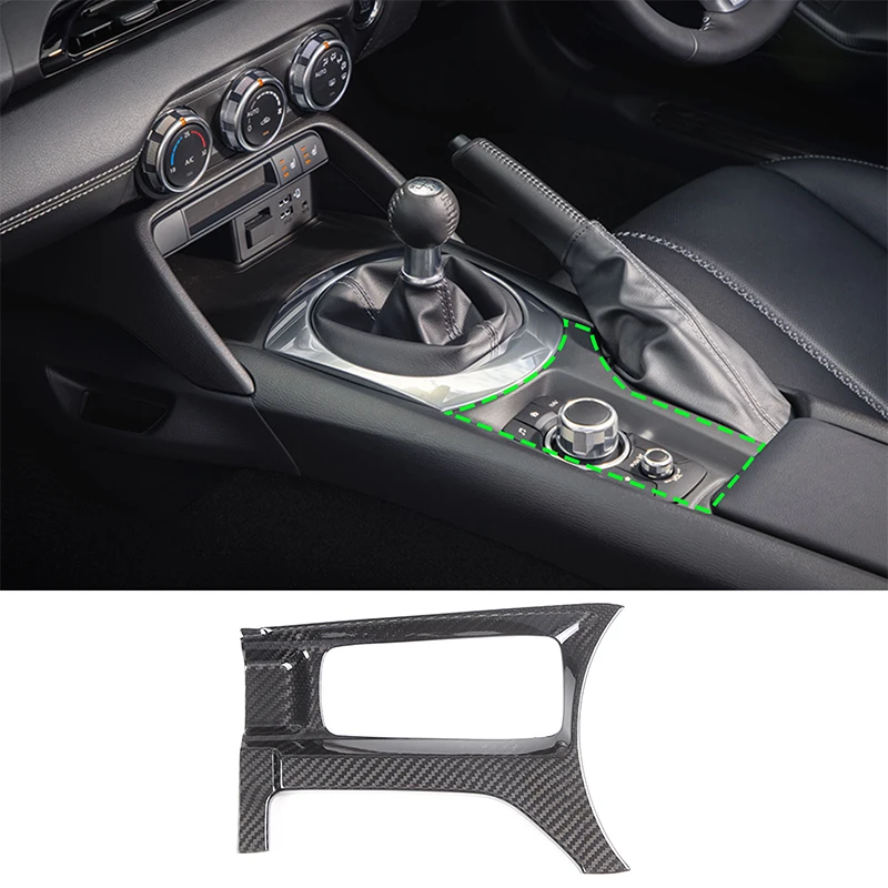 

Car Center Multimedia Frame Trim Sticker High Quality Center Control Panel Trim For Mazda MX-5 MX5 Fiat 124 Abarth 124 2016-2026