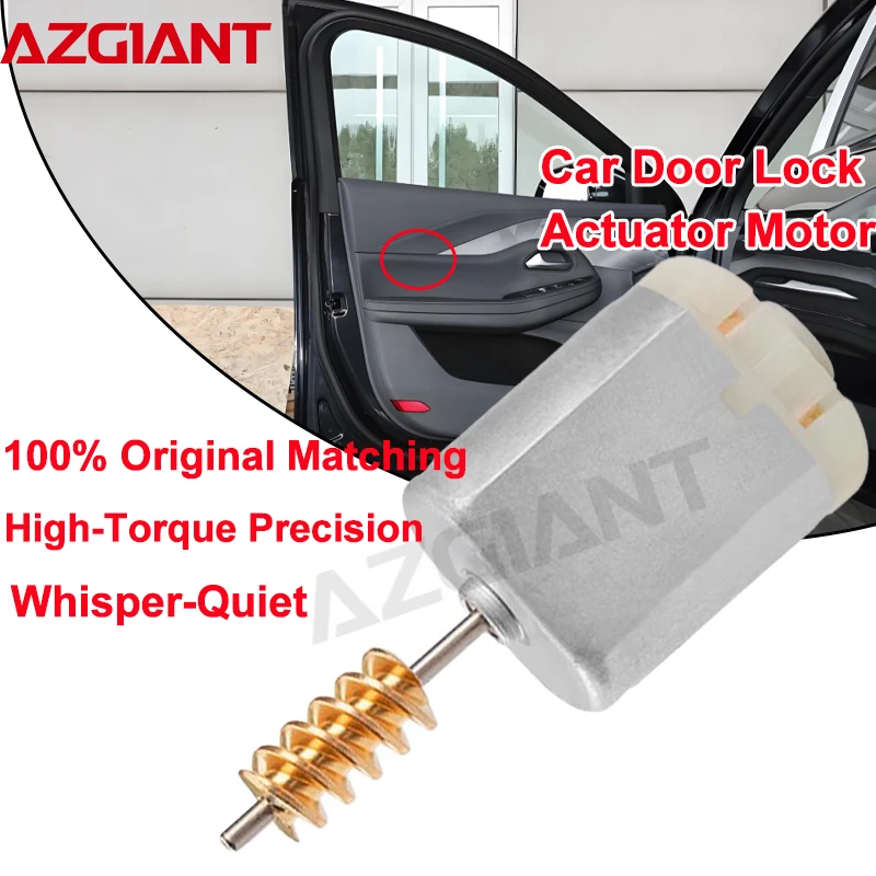 Azgiant-actuador de cerradura de puerta de coche, Motor de bloqueo Central para VW t-cross C1 Bj/Polo AW MK6/Nivus MK1/Virtus/Caddy MK5, accesorios para coche