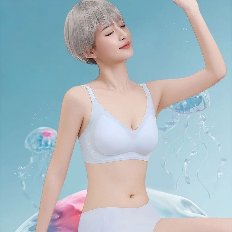 

Breathable Lingerie Stereoscopic Gather Together Stable Support Women Bra Light Thin Comfort Refreshing Smooth Bras for Women