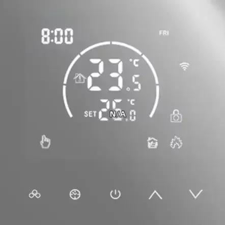 

Умный термостат Tuya с управлением по Wi-Fi и замком от детей — для обогрева, детали оборудования для дома, обустройства дома