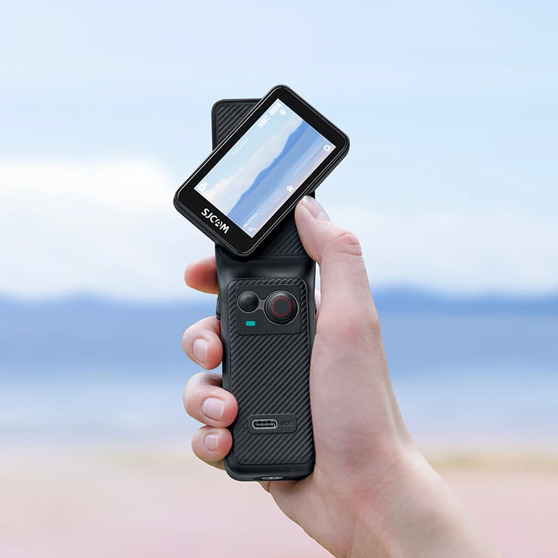 

Newest SJCAM-C400 4K Travel Camera, 7H Power,6-Axis Stabilization 2.29''Touch Screen, Waterproof Action Cam for Creator