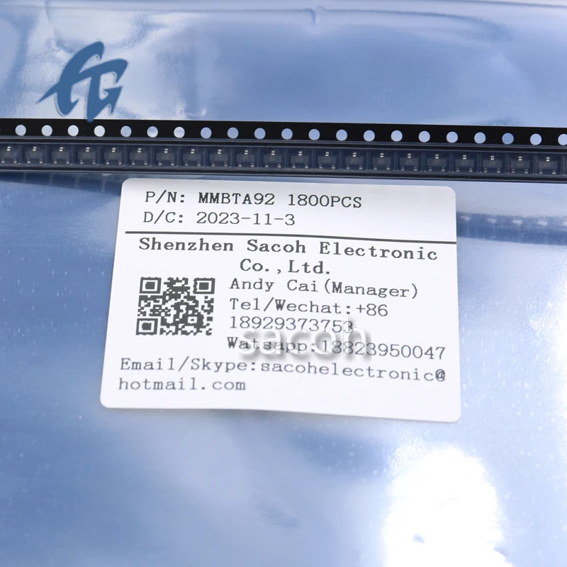 (SACOH Electronic Components)MMBTA92LT1G 100Pcs 100% Brand New Original In Stock