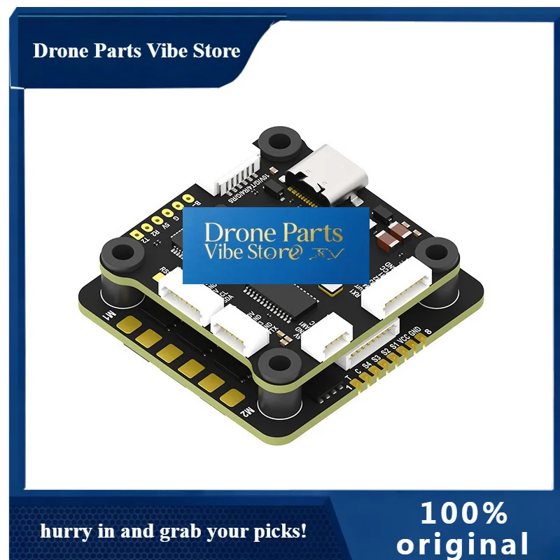 Drone Parts Foxeer F405 Flight Controller 30 5X30 5 For Drone With 55A ESC Dual Camera 4 8S Battery Support