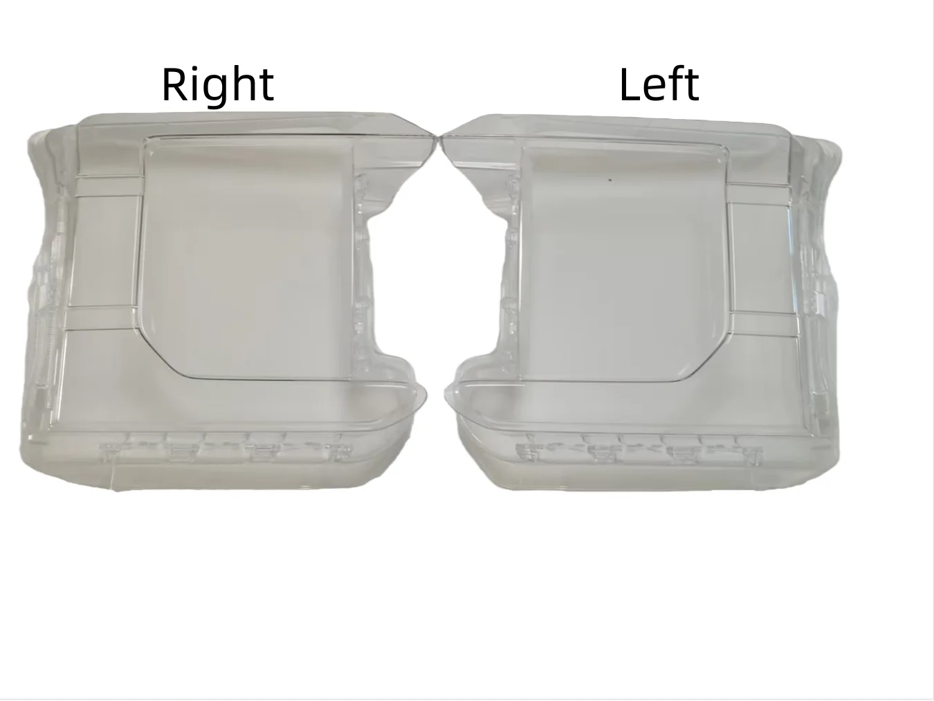 For BYD SHARK 6 2024-2026 White Front Headlight Cover - Waterproof Direct Replacement Lens