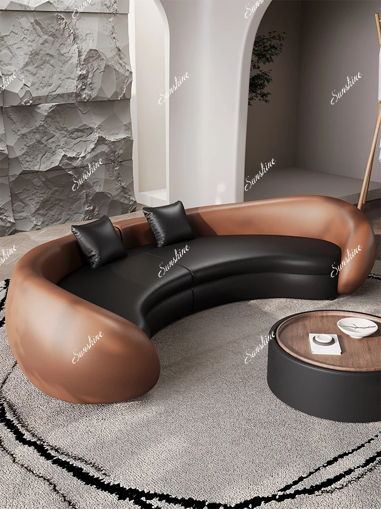 Arco semicircular, zona salón  - Home Office Sofa reseña y precio