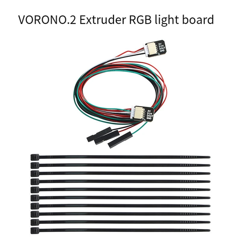 For VORON 0.2 Nozzle Mini Stealthburner LED Lighting Board 5V Hotend Lamp For Voron 0.2 Mini Stealthburner Extruder