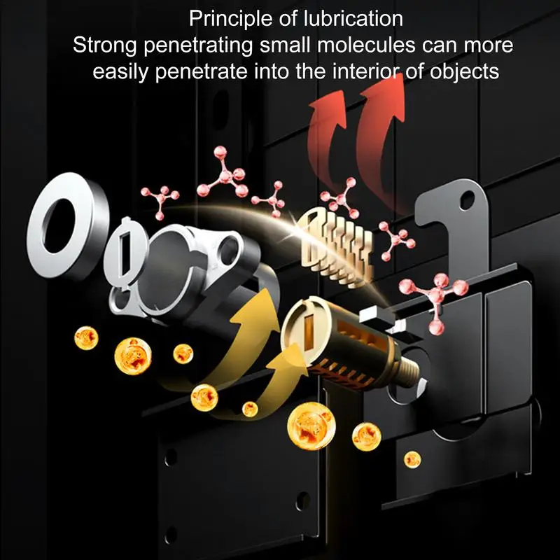 Machine Lubricating Oil Lubricant Cylinder Padlock Hurtlessness Oil Lubricant Oil For Sliding Garage Lock Hinges And Doors