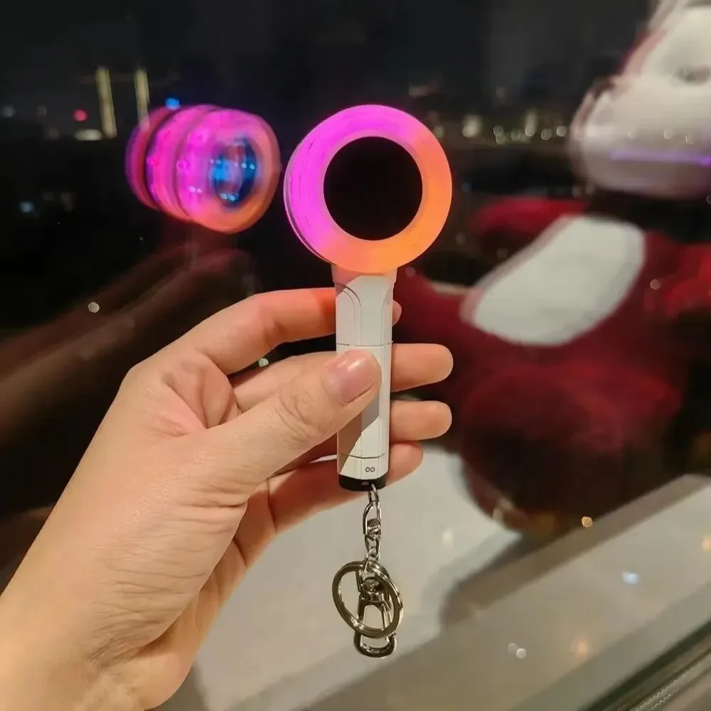 Kpop Idol TW Mini Lightstick Key Ring CANDYBONG Z Glow Stick Keychains قلادة هدية مرة واحدة