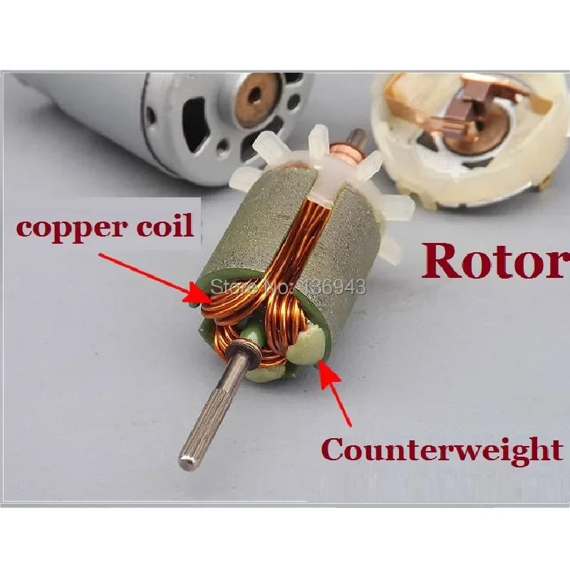 3PCS 380 แรงบิดขนาดใหญ่ 3.7 V-7.4 V 3A 20W 22000-46000RPM DC ไฟฟ้ามอเตอร์คุณภาพสูงอายุการใช้งานยาวนาน