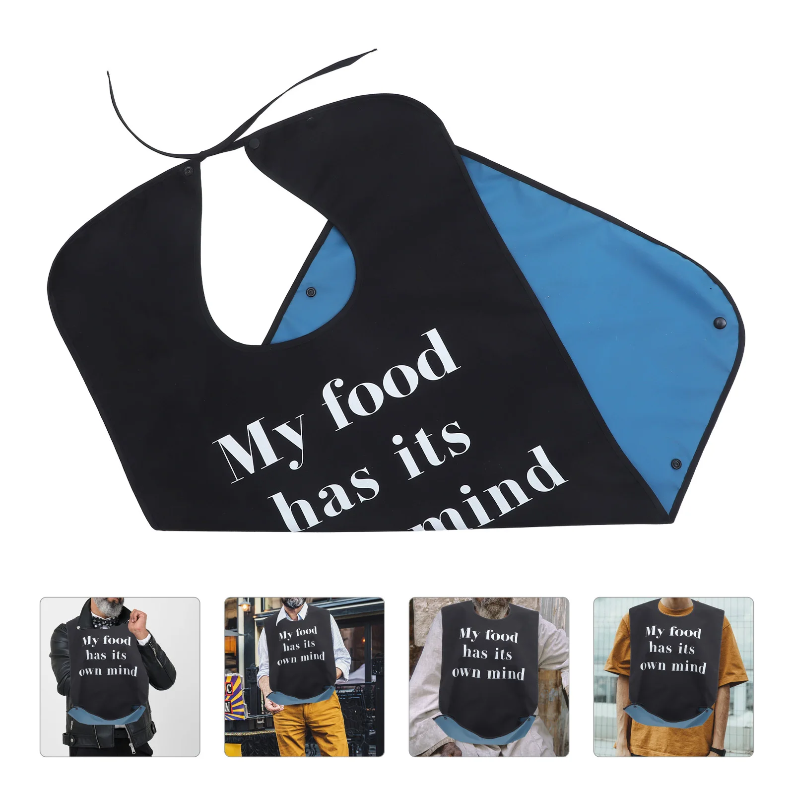 

Waterproof Adult Bib Reusable Washable Folding Clothing Protector For Elderly Adults Caregivers Nursing Homes Hospitals