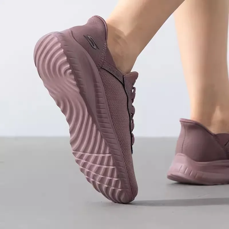 Skechers-Chaussures de dehors Légères et Confortables pour Femme, Baskets de Marche Respirantes et Décontractées, Nouvelle Mode d'Été