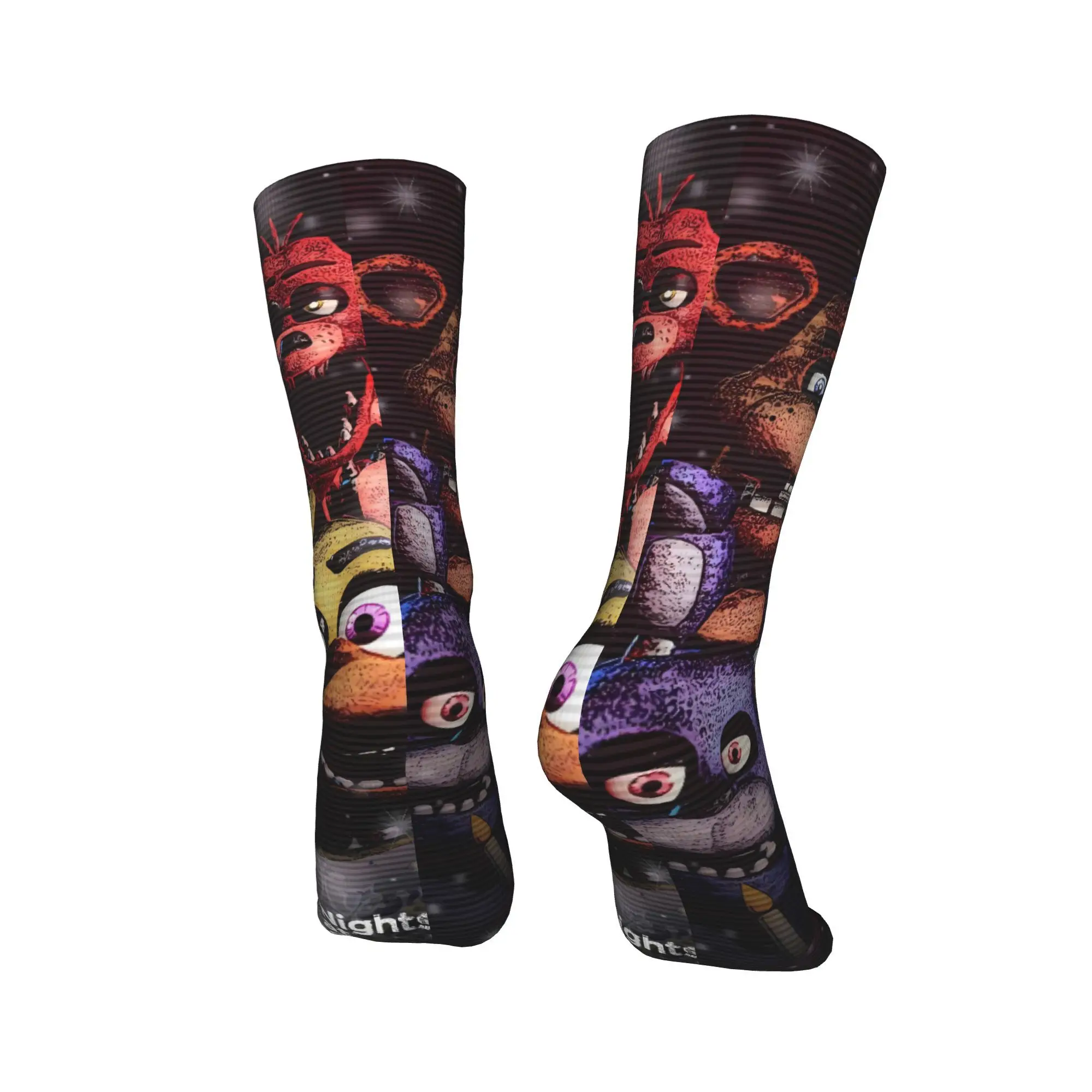 Trailer Bear Game Stockings  Casual Socks Men's Quality Socks Winter Outdoor Sports Design Non Skid Socks Birthday Gift