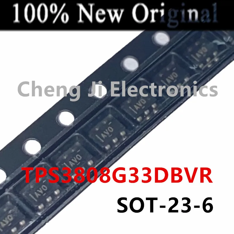 10PCS/Lot  TPS3808G30DBVR  AVP 、TPS3808G33DBVR  AVO 、TPS3808G01QDRVRQ1  BAZ  New power monitor chip  TPS3808G30 、TPS3808G33