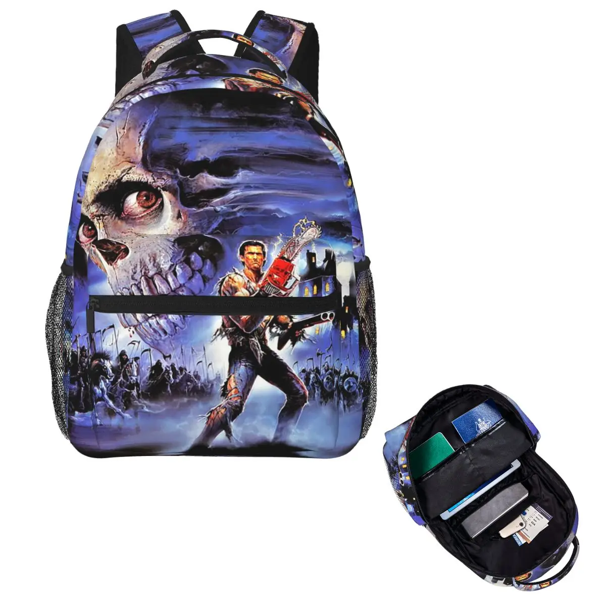 Army Of Darkness Bruce Campbell Evil Dead Sam Raimi Cult Student Backpack School Bag Daypack for Men Women Bookbag Shoulder Bags