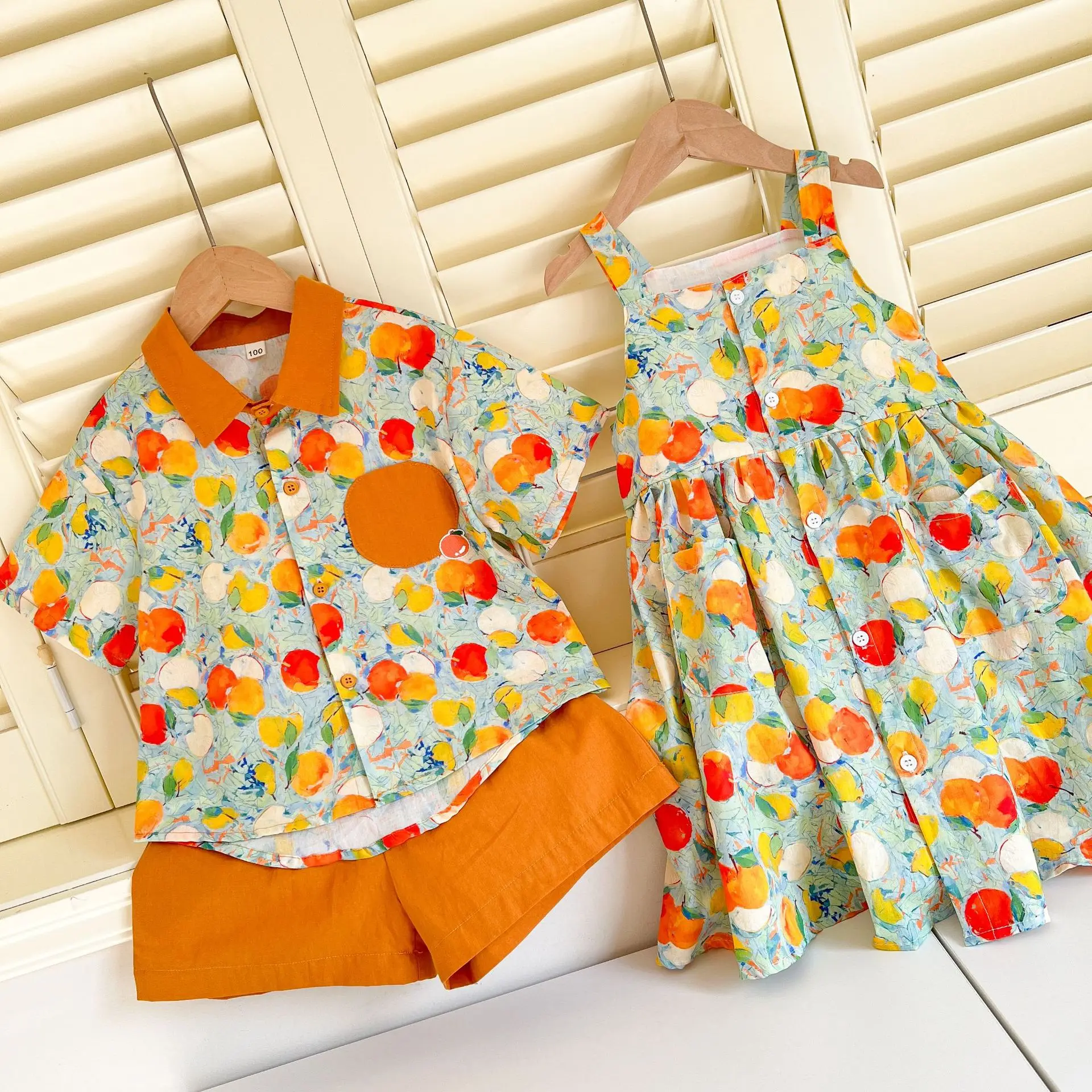 فستان توين جديد 2025 للأطفال فساتين للفتيات الصغيرات مقاس 5 1 2 3 4 6 7 8 9 10 11 12 سنة زر واحد الصدر