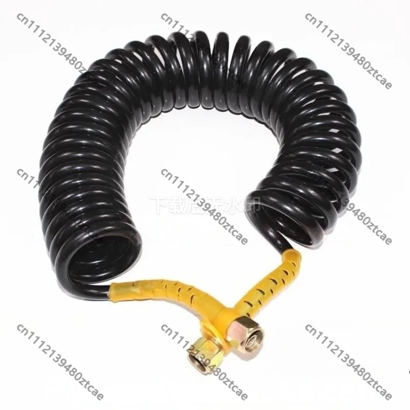 Spiral Spring Tube Double-layer Explosion-proof PU Trailer Air Pipe for Semi-trailer Truck Brake System