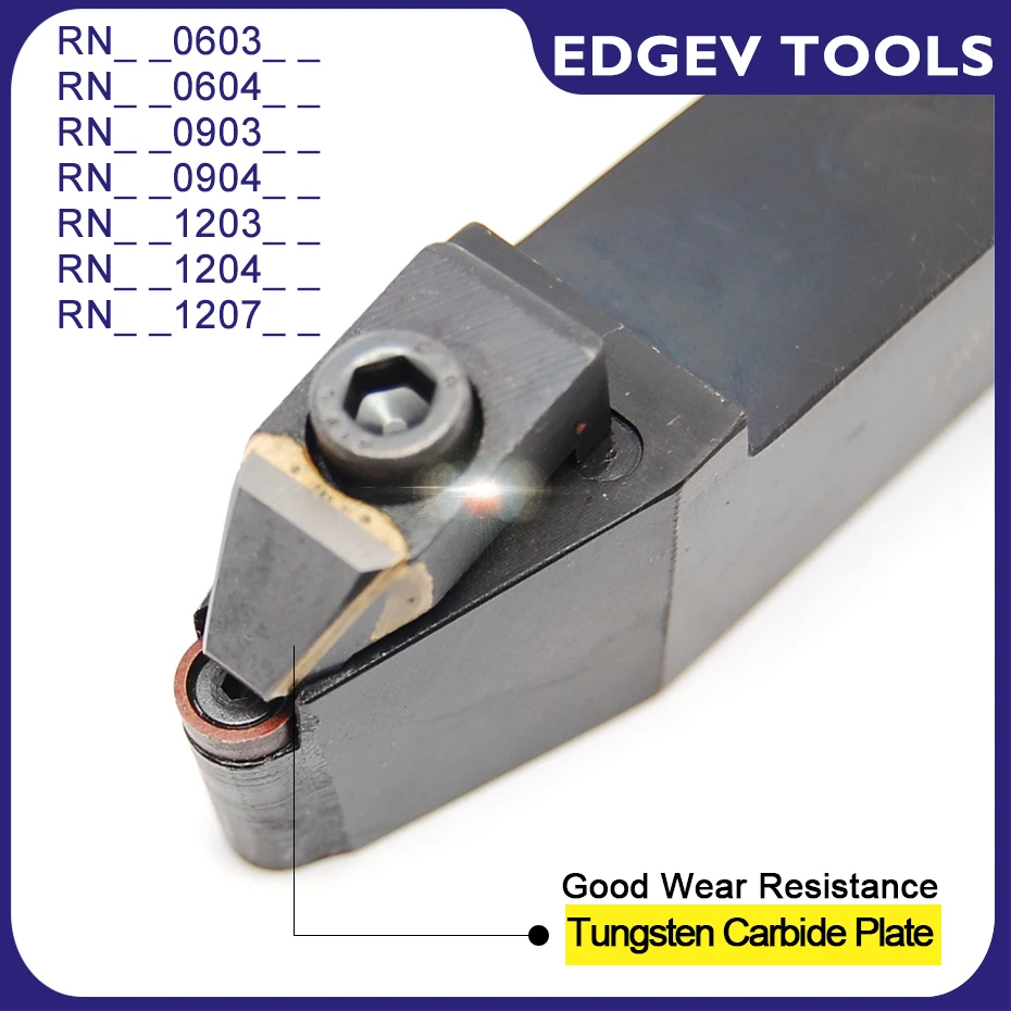 Solid CBN Insert Holder CRDNN 2525 M0903 M0904 CRDNN2525M09 CRDNN2525M12 Lathe Turning Tools For RNGN0903 RNMN1203 RNMN1204