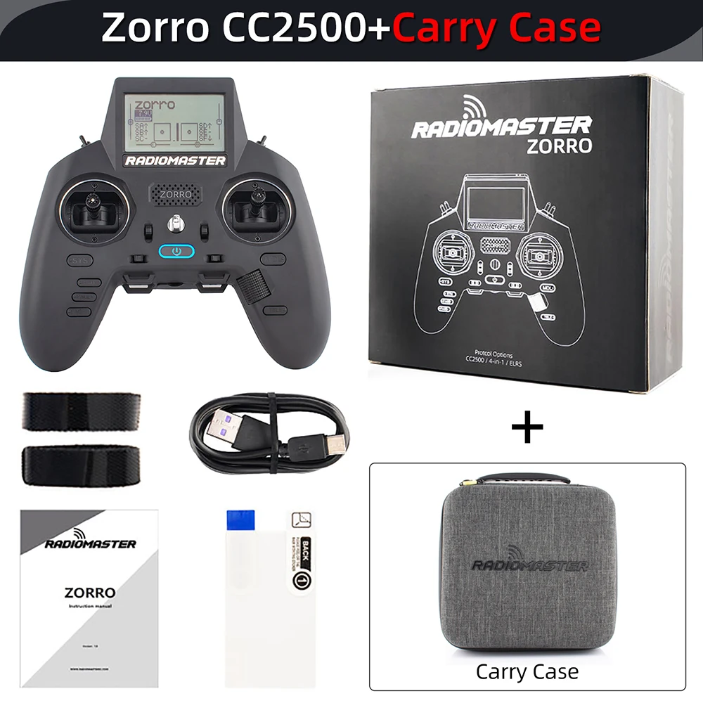 RadioMaster Zorro 2.4 GHZ RC Controller ELRS CC2500 JP4IN1