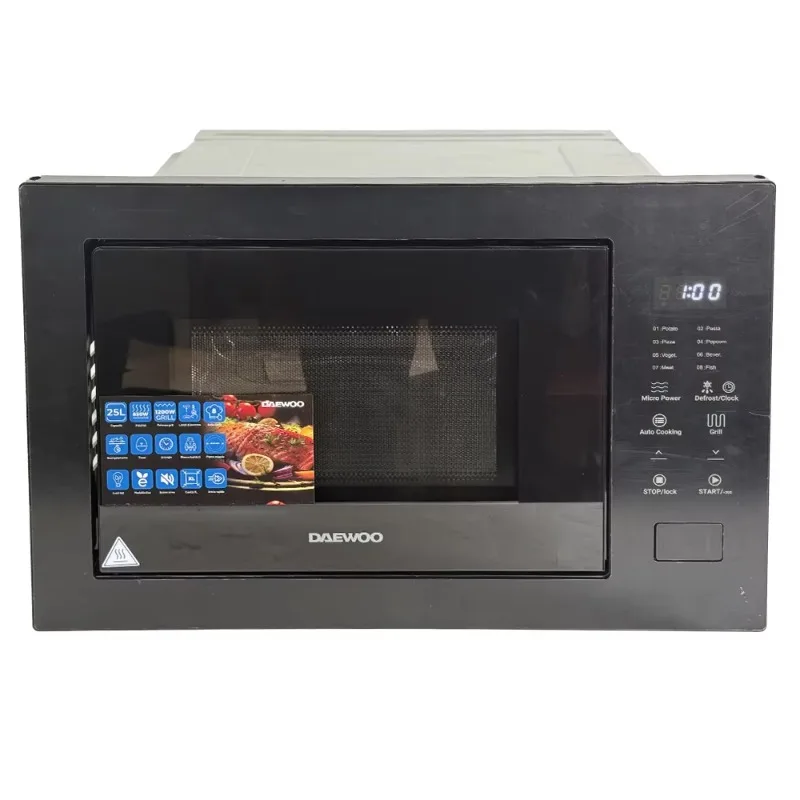 Airo 25L Multifunction Touch Glass Microwave Oven In-Built Installation for Kitchen Households Hotels RV 220V Electric True