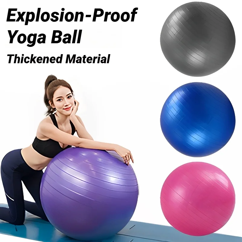 PVC 45CM-95CM Yoga Pilates Weiche Big Ball Gym Für Fitness Workout Übung Bälle Verdickte Explosion-Proof hause Ausrüstung Balance