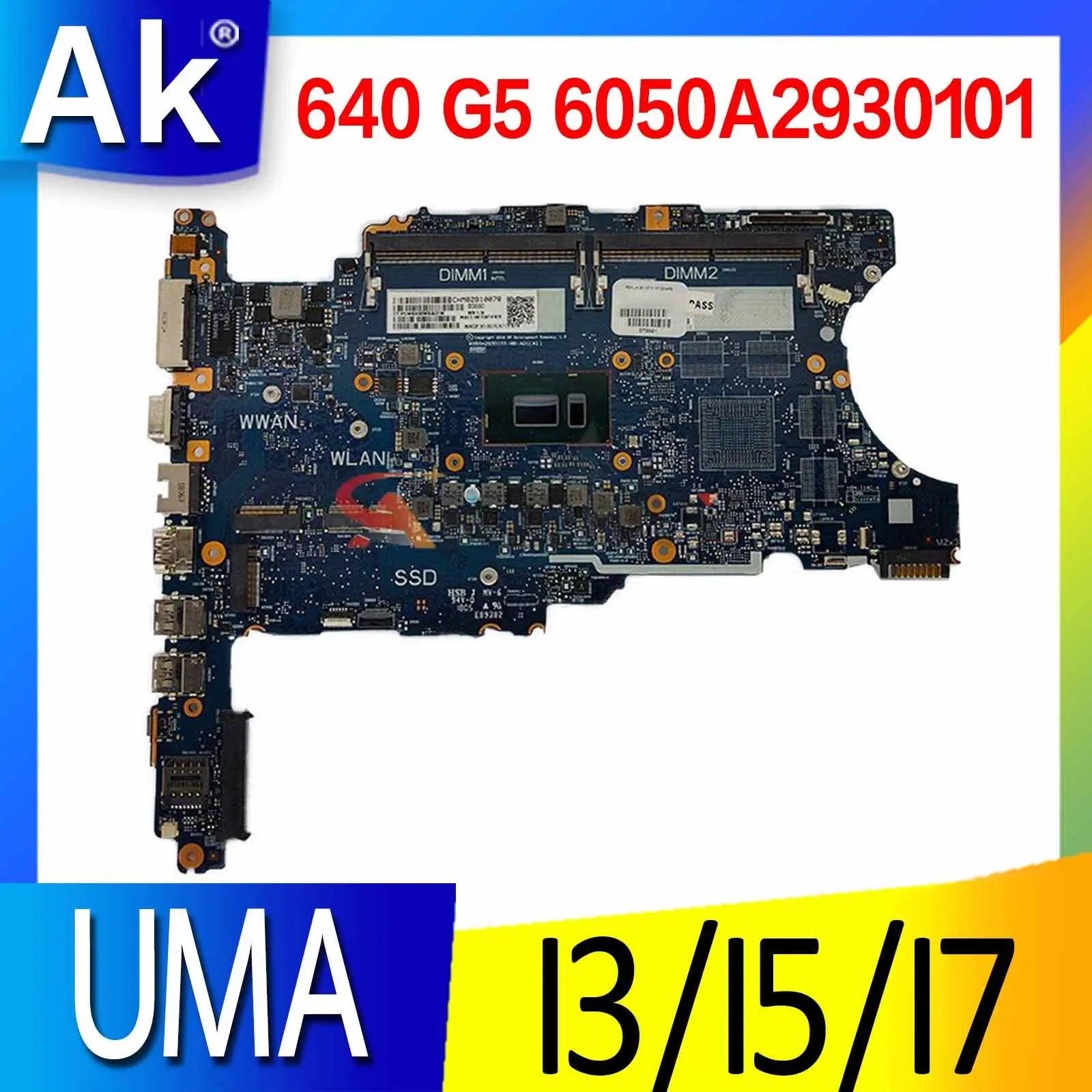 

For Dell Inspiron G3 3590 Laptop Motherboard 18825-1 with i5-9300H i7-9750H CPU GTX1650 GPU 100% Tested good Mainboard Tested OK
