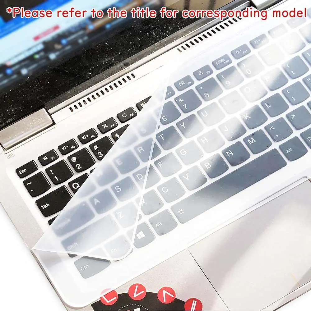 2 Pack Keyboard Cover Skin Protector, compatible with HP ZBook 15 G5 15.6