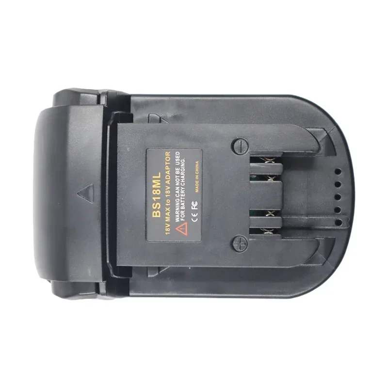 Bat618 Conversor Adaptador para Bosch, Bateria 18V, Makita, Milwaukee, Dewalt, Hitachi, Dyson, Metabo, AEG Worx