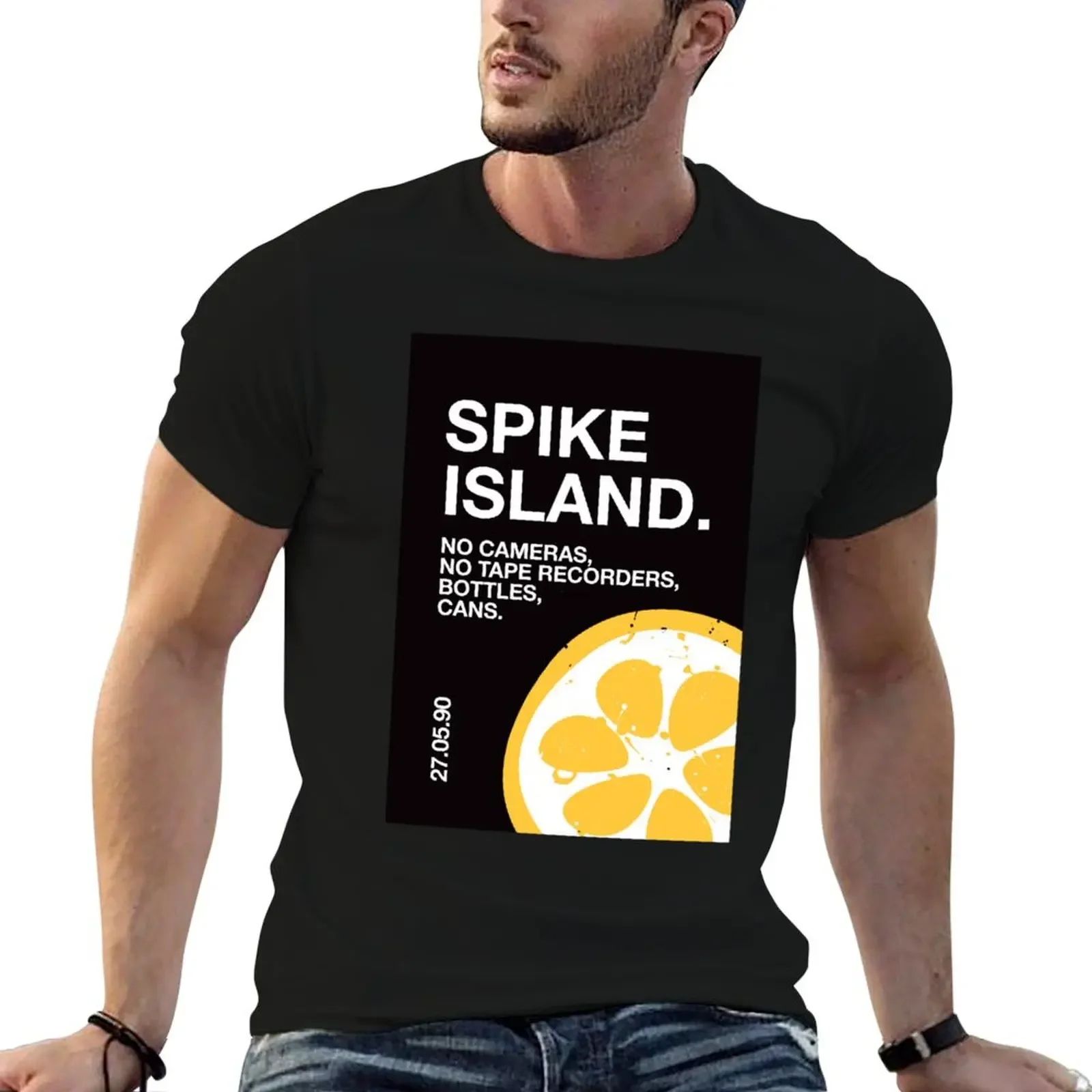 Spike Island T-Shirt T-shirts man new edition T-shirts oversize hippie clothes T-shirt men