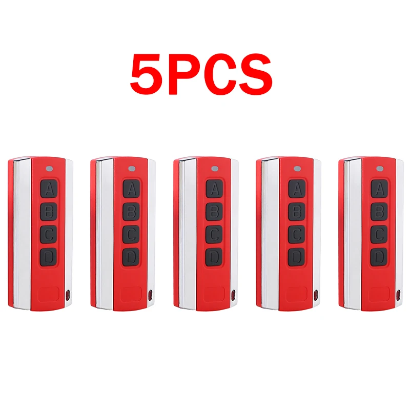 5PCS PHOENIX4 PHOENIX2 PHOX4 PHOX2 TXC TRC TRC4 TSC4 HANDY Gate Opener Remote Control 433.92MHz Garage Remote Control Clone