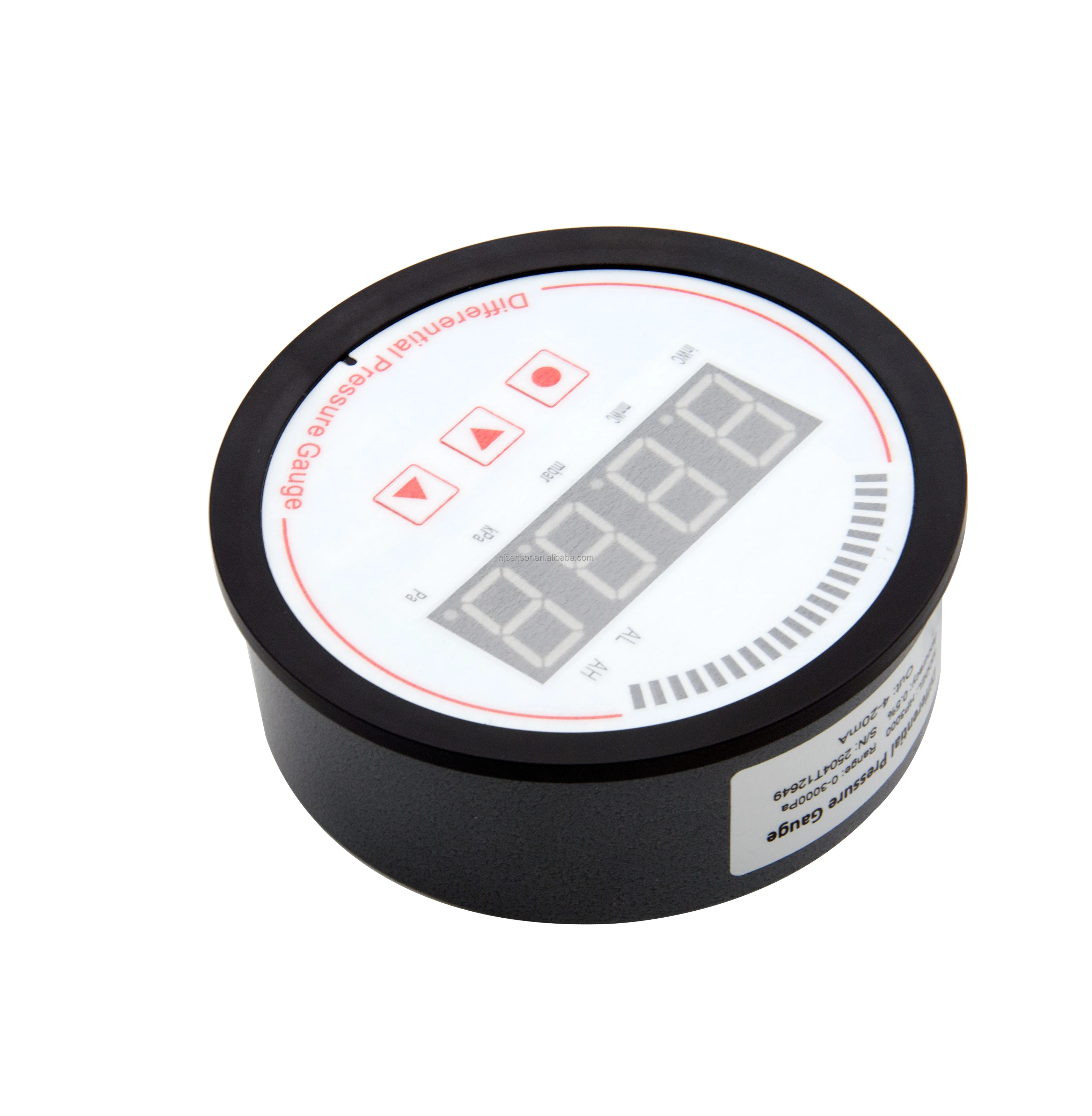Differential pressure digital meter Low pressure measurement Digital pressure switch