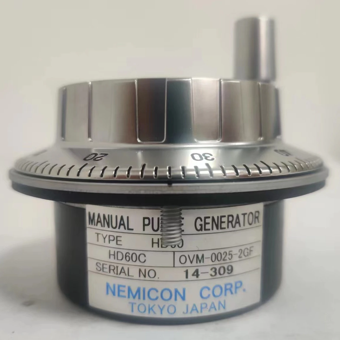 

BESTJapan New Manual Pulse Generator OVM-0025-2GF Nemicon Corp HD60C 1