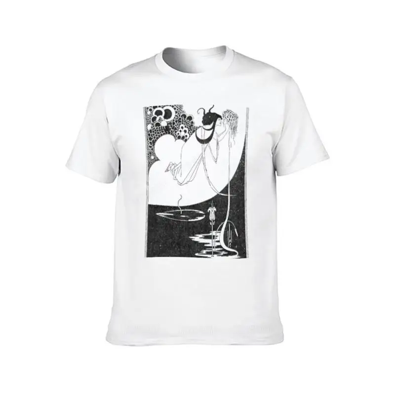 Salome - Aubrey Beardsley T-Shirt sweat shirts boys t shirts Men's cotton t-shirt brand t-shirt summer top tees