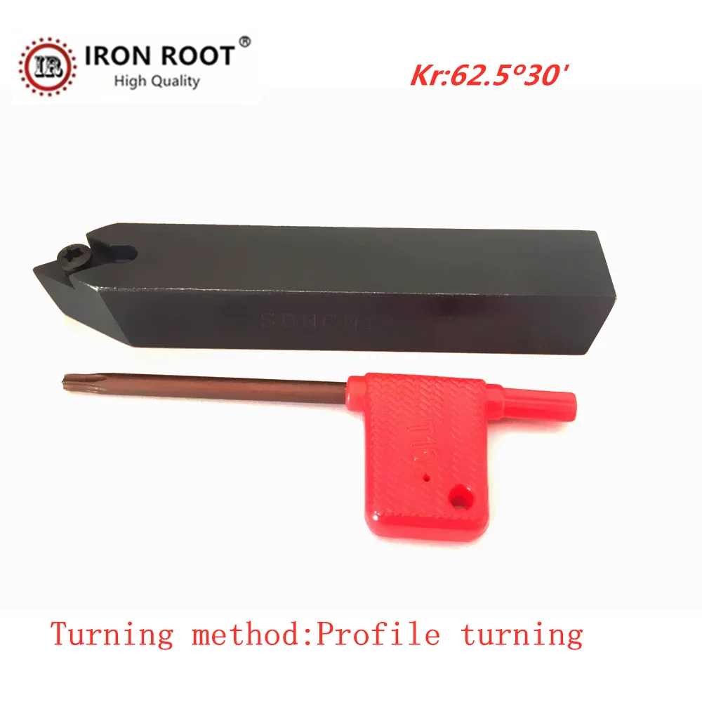 Turning Tool Holder SDNCN0808F07,SDNCN1010H07,SDNCN1212H07,SDNCN1616H07,CNC Lathe Tool For DCMT070208 External Turning Tool