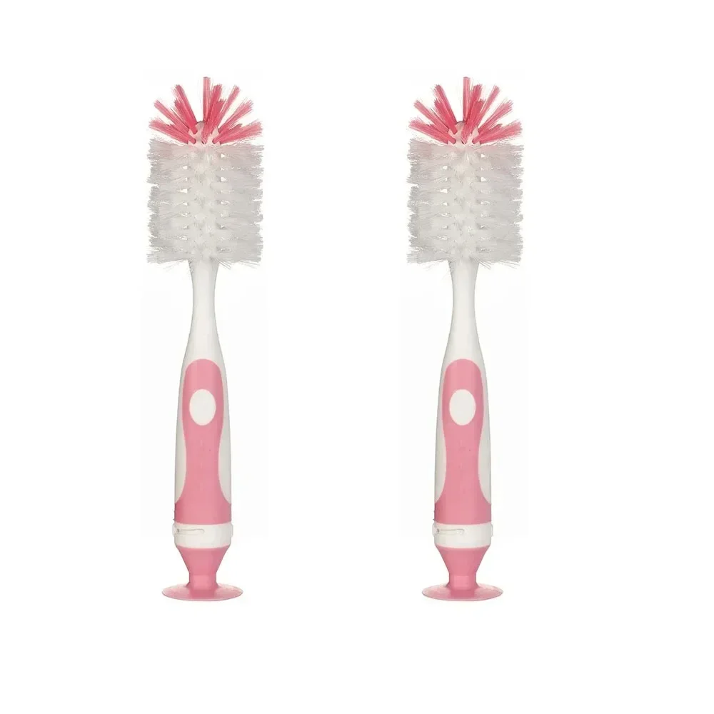 1/2Pcs  Cup Cleaning Brush Baby Bottle Brush Pacifier Brush Long Handled Rotating Cup Brush Water Cup Cleaning Brush view 2