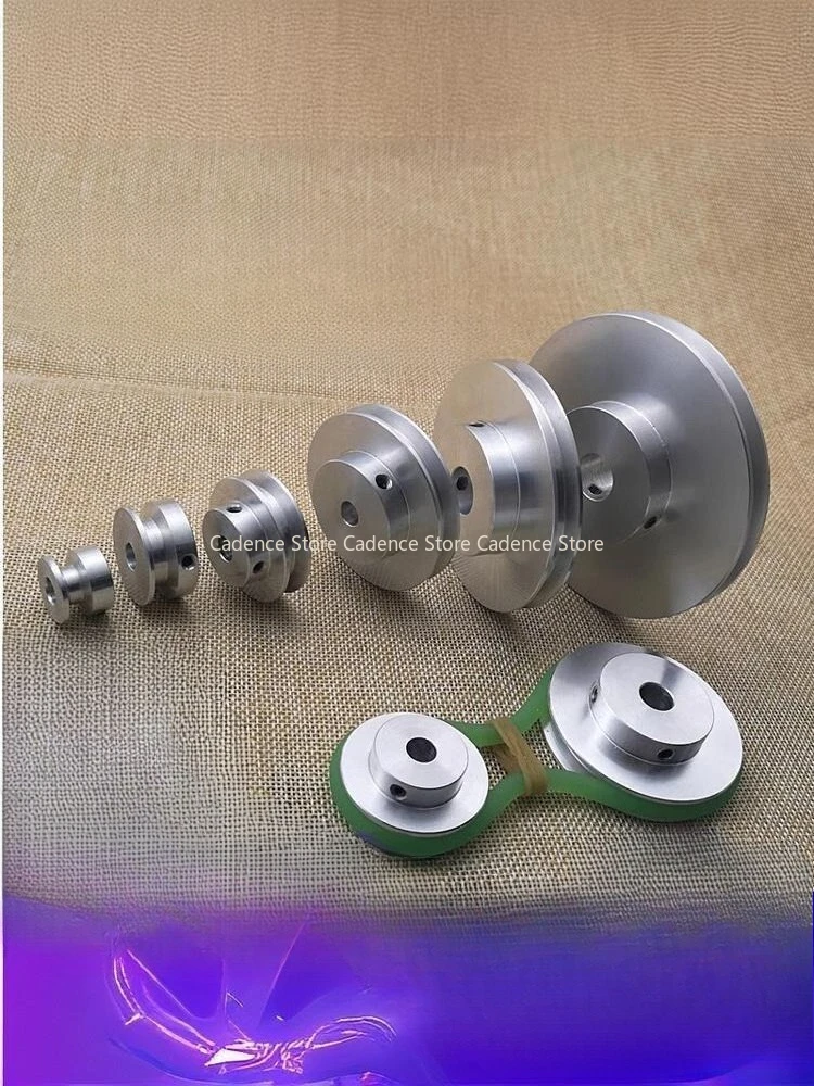 

Aluminum Alloy Single-Slot Pulley Spindle Motor Pulley Model Drive Wheel Small Pulley Outer Diameter 100mm